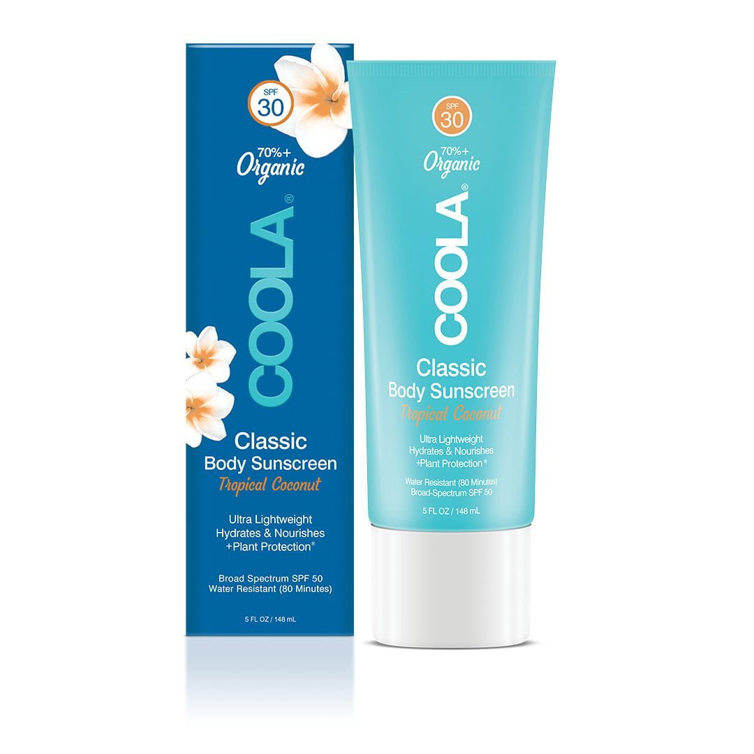 Classic Body Organic Sunscreen Lotion SPF 30 - Tropical Coconut